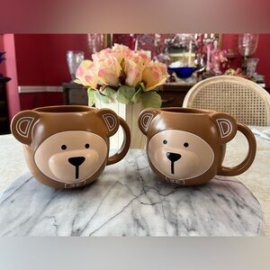 Two-2025 Starbucks Holiday Bearista Mug: Warm Bear Hug in a Mugs, Ltd. Edition